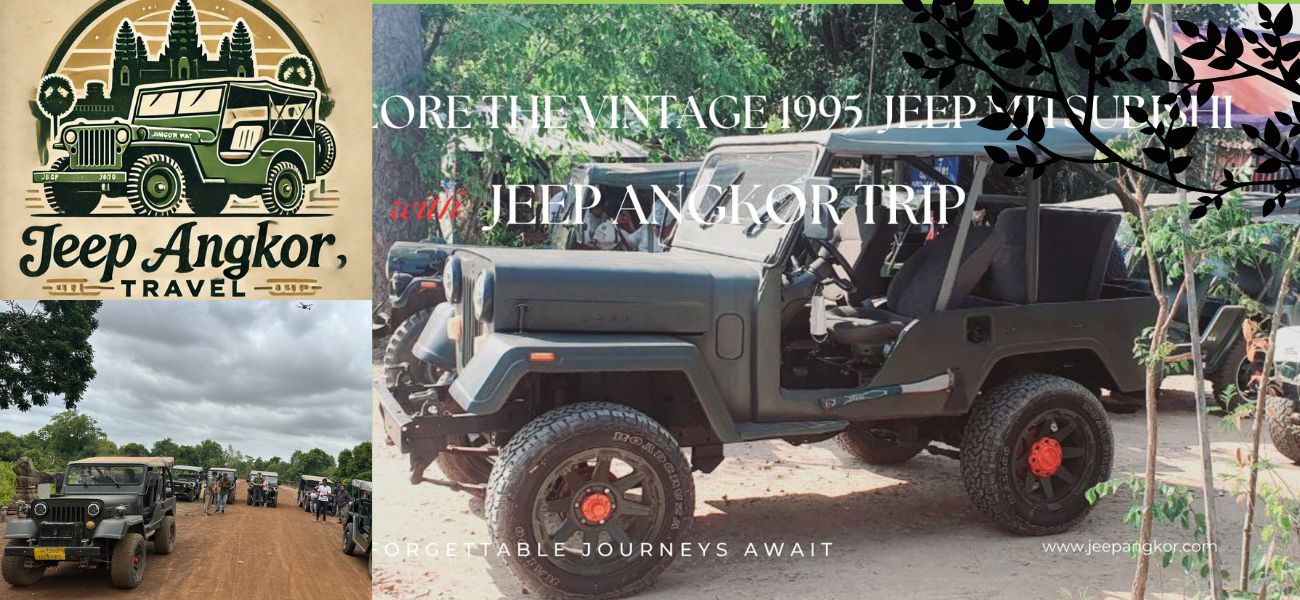 VINTAGE JEEP MITSUBISHI TRIP